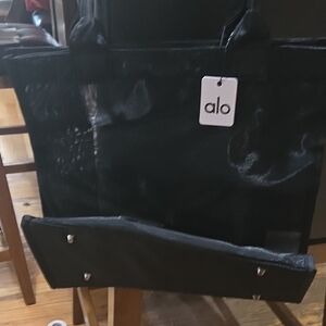Alo Black Tote Bag
